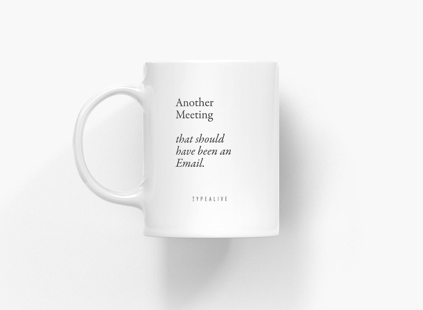 typealive - Tasse aus Keramik / Another Meeting