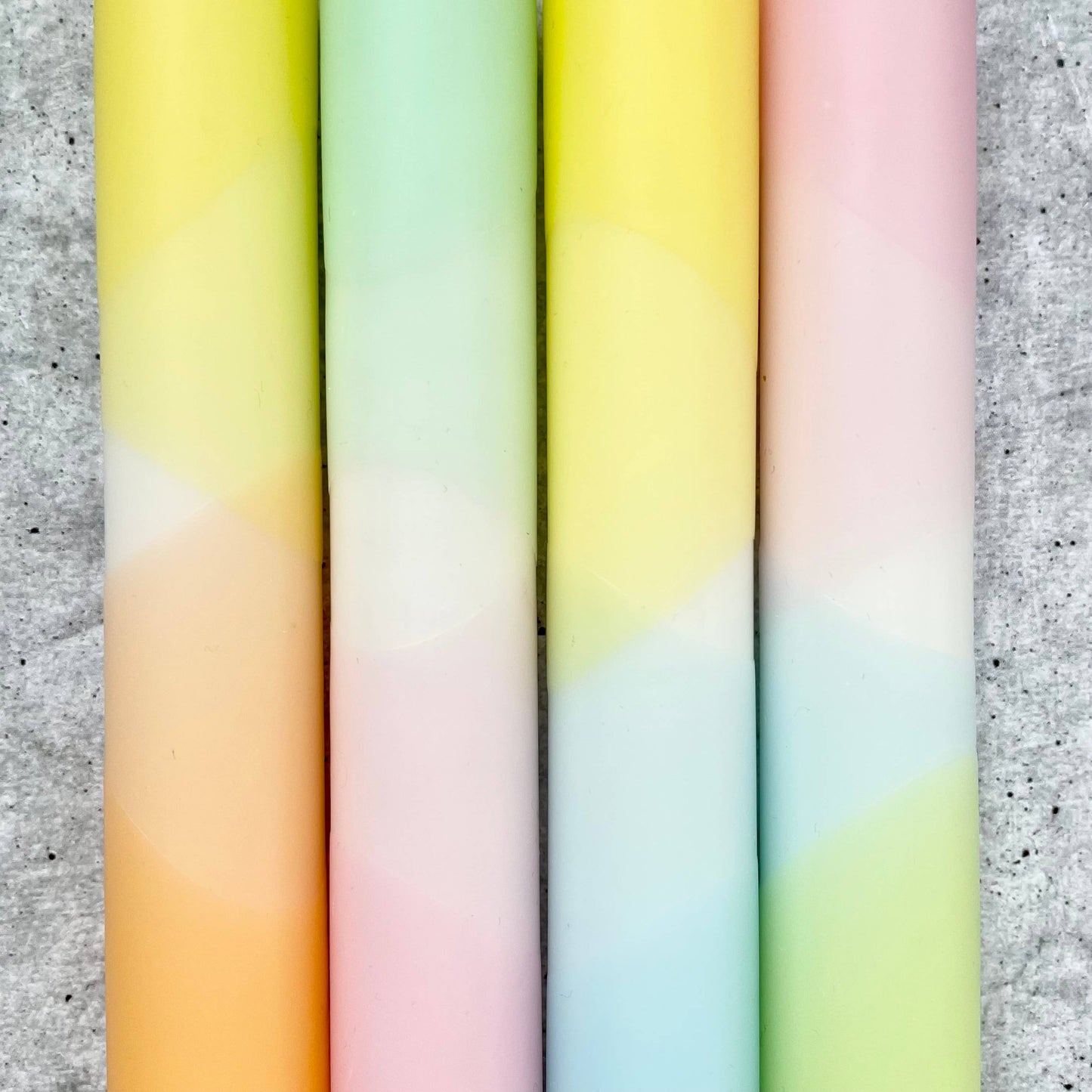 Wolkenreich - Dip Dye Kerzen | Frühling I | 4er Set