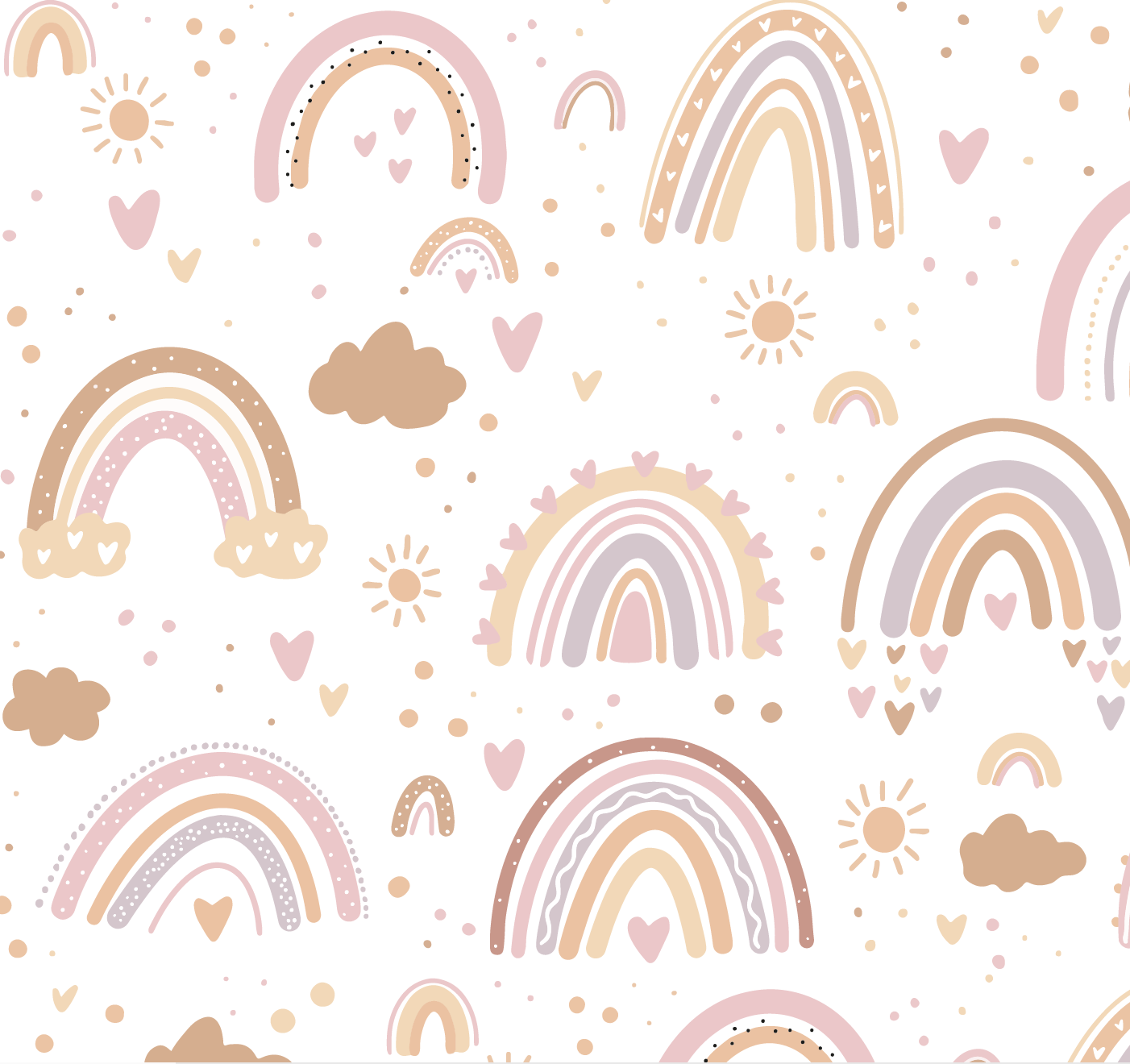 NynkeOntwerpt - Geschenkpapier | Regenbögen | Benutzerdefinierte Abbildung
