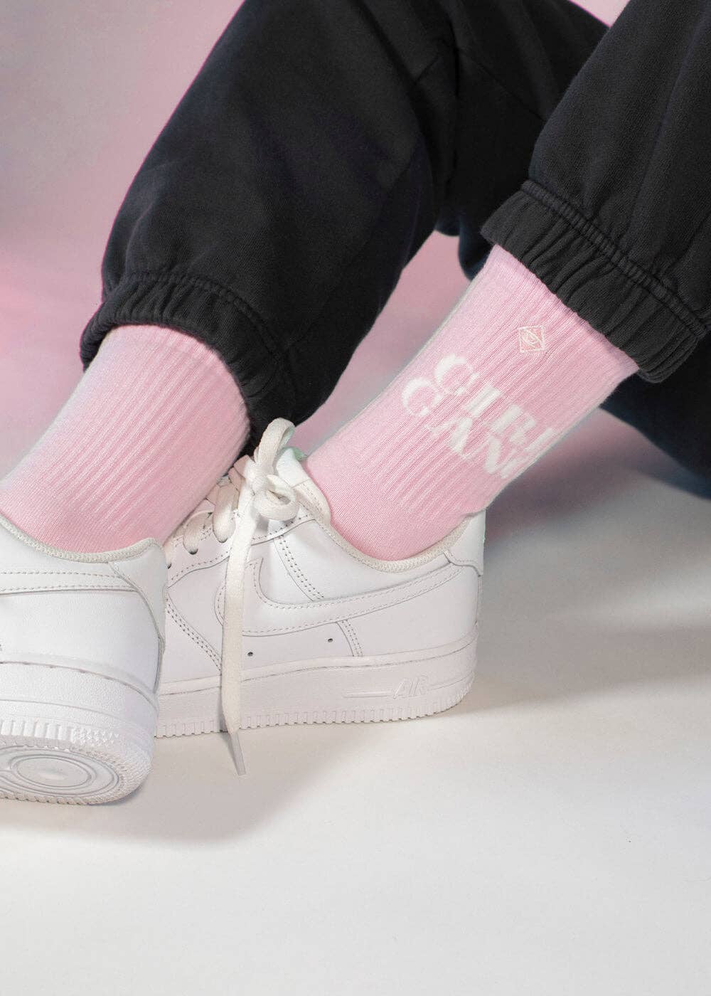 Socken Girl Gang Pink