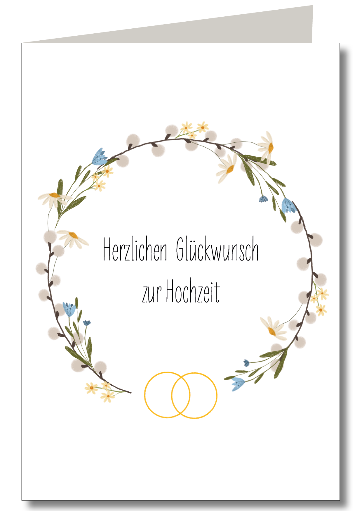 KEITCARDS - Hochzeitskranz