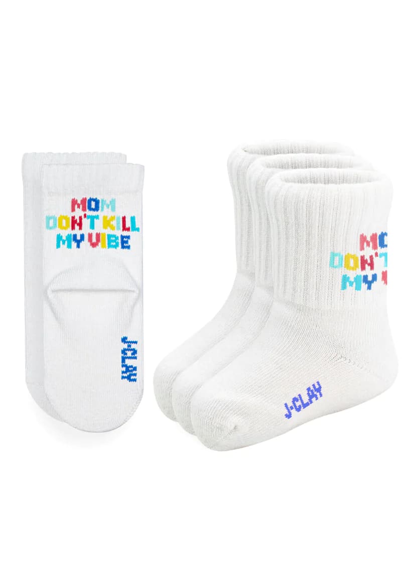 Socken Mom don´t kill my vibe Kids