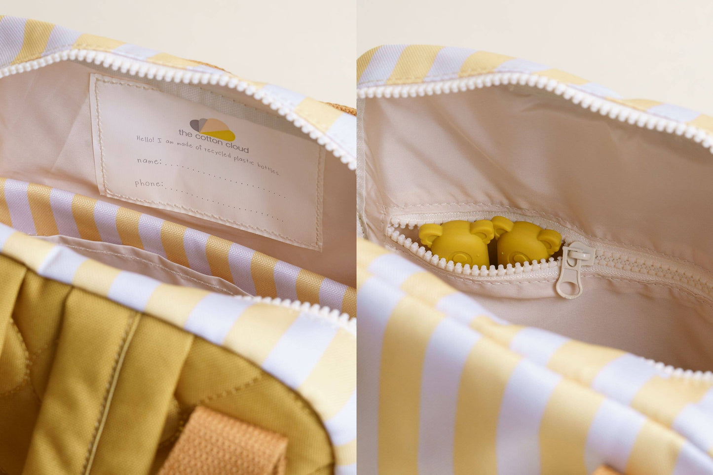 the cotton cloud - Rucksack Lemon