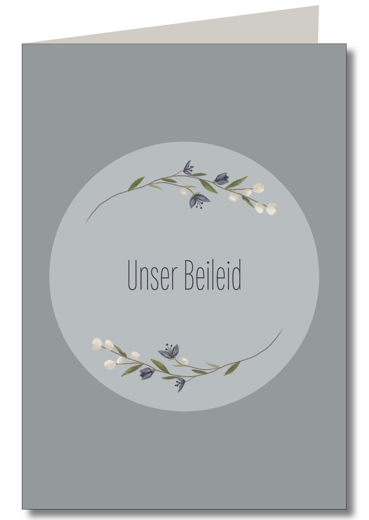 KEITCARDS - Trauer grau