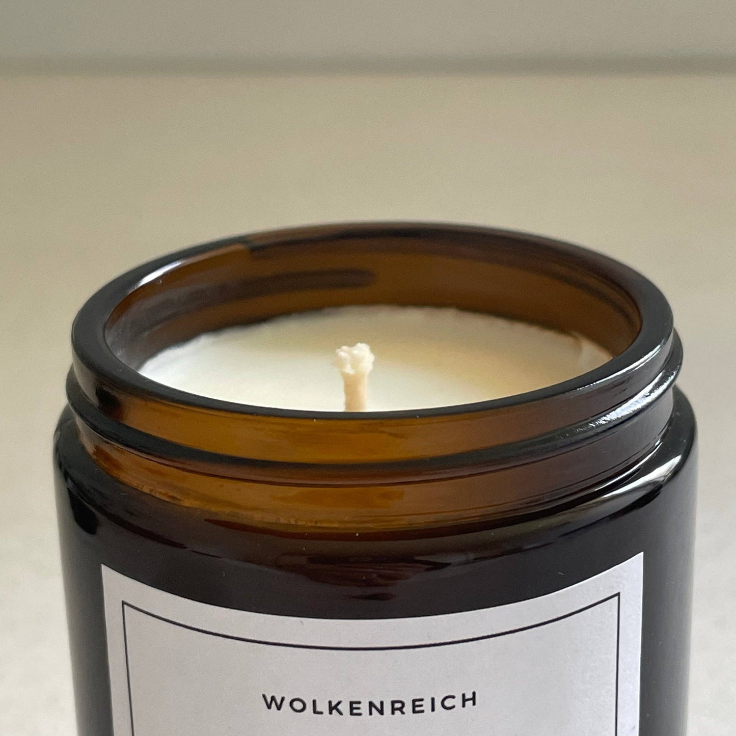 Wolkenreich - Der Duft von Zimtschnecken | Duftkerze, Sojawachs