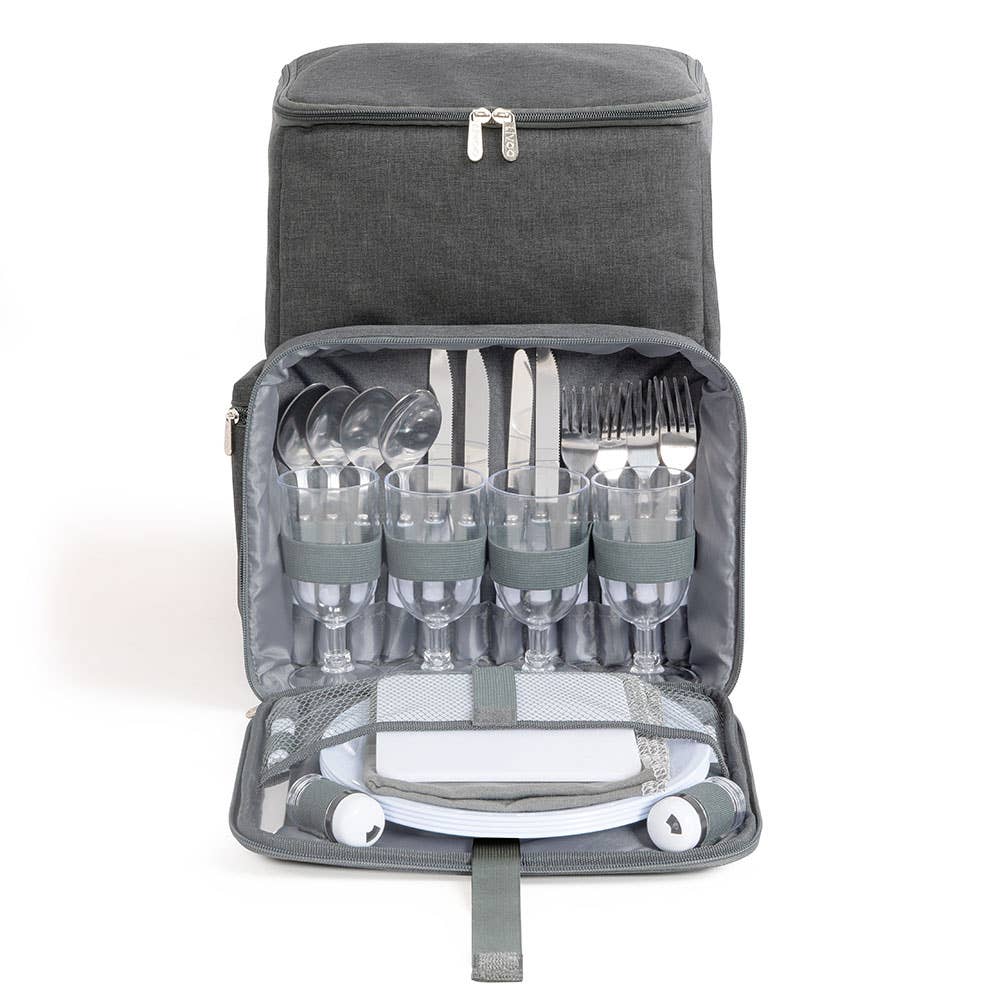 Picknick-Rucksack für 4 Personen