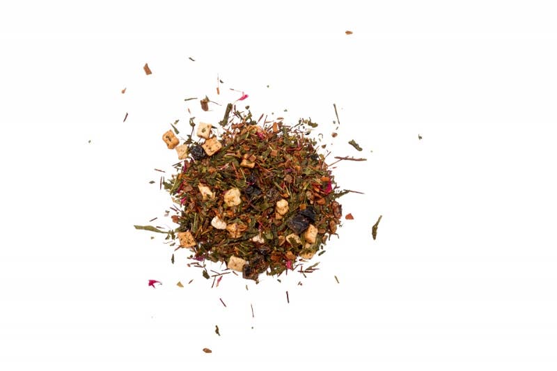 piTea - Die Teestation in der Dose - Mr. Zimt & Mrs. Pflaume, Grüner Tee, Refill