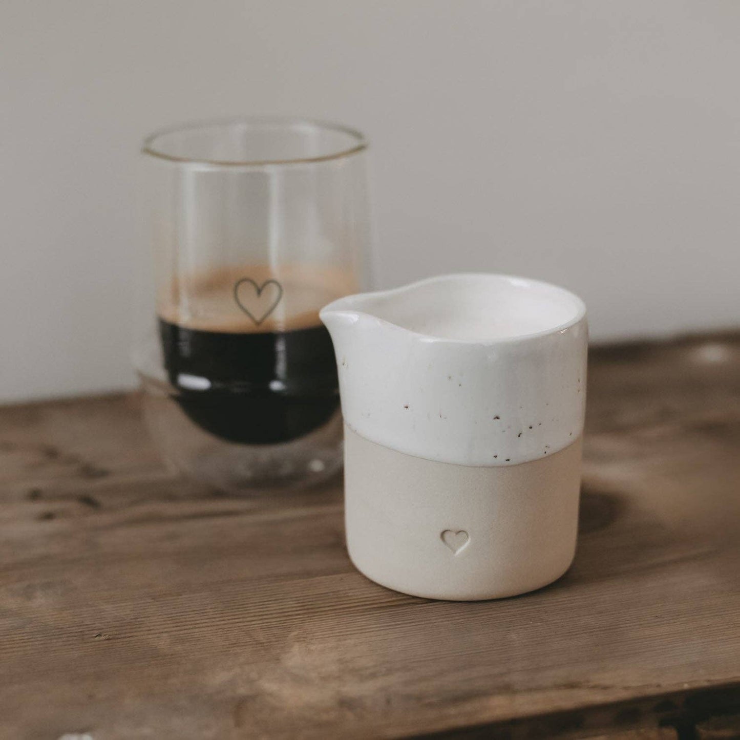 Eulenschnitt - Kännchen Herz