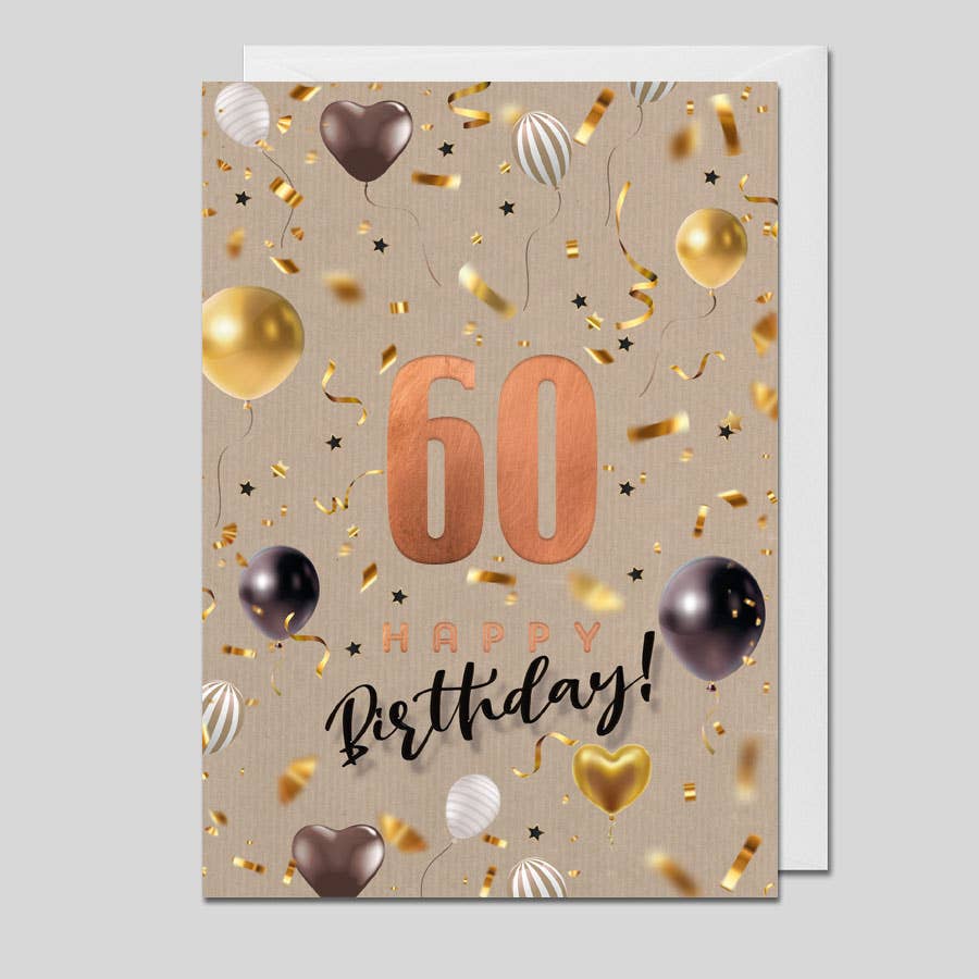 Michel-Verlag GmbH - Glückwunschkarte zum 60. Geburtstag