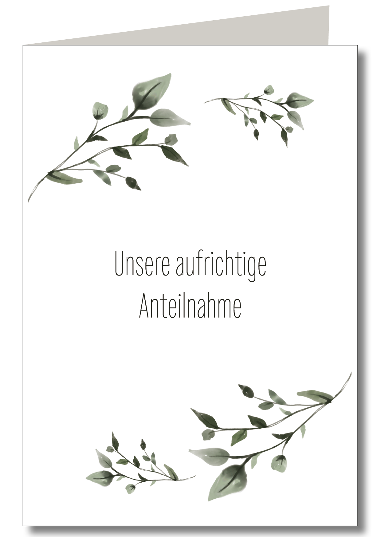 KEITCARDS - Aquarell Zweige