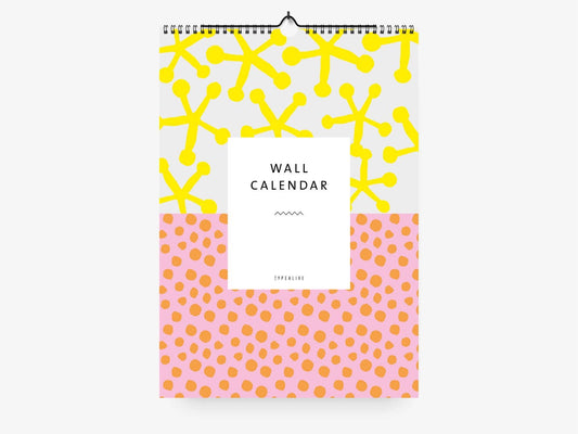 typealive - Wandkalender / Pattern
