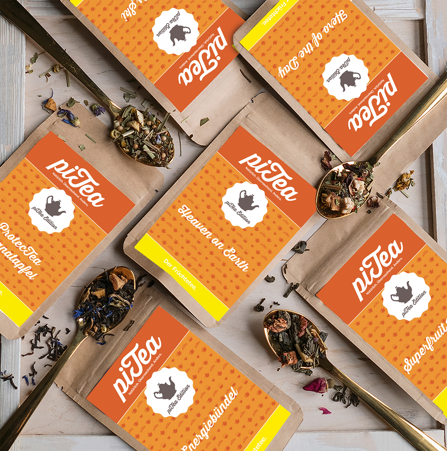 piTea - Die Teestation in der Dose - Après Ski, Früchtetee in der Probiergröße