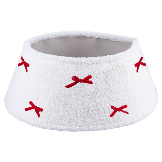 VdE Tivoli 1996 - WEIHNACHTSBAUMDECKE TEDDY WEISS + SCHNEEFLOCKEN