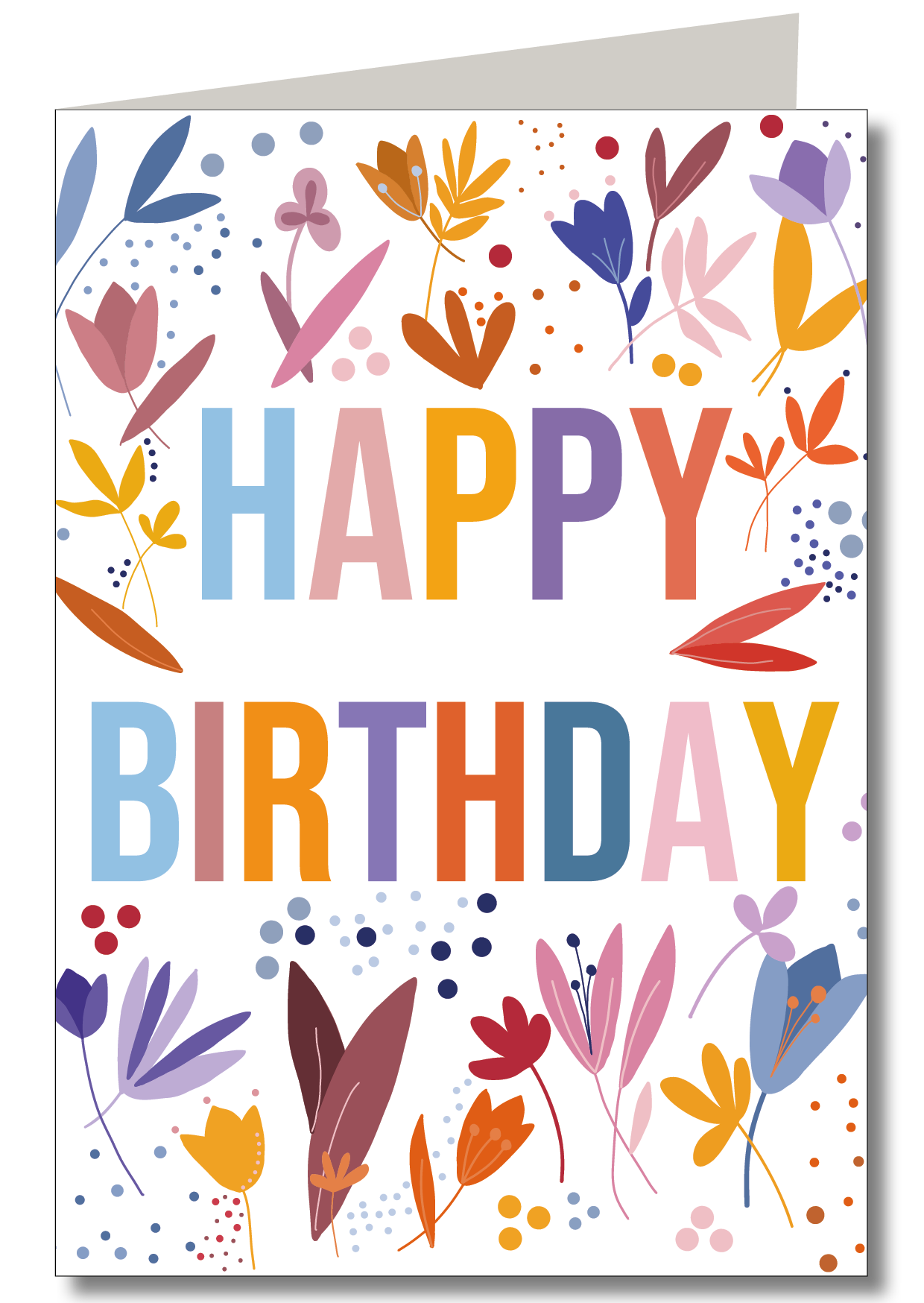 KEITCARDS - Wild flower - Happy Birthday