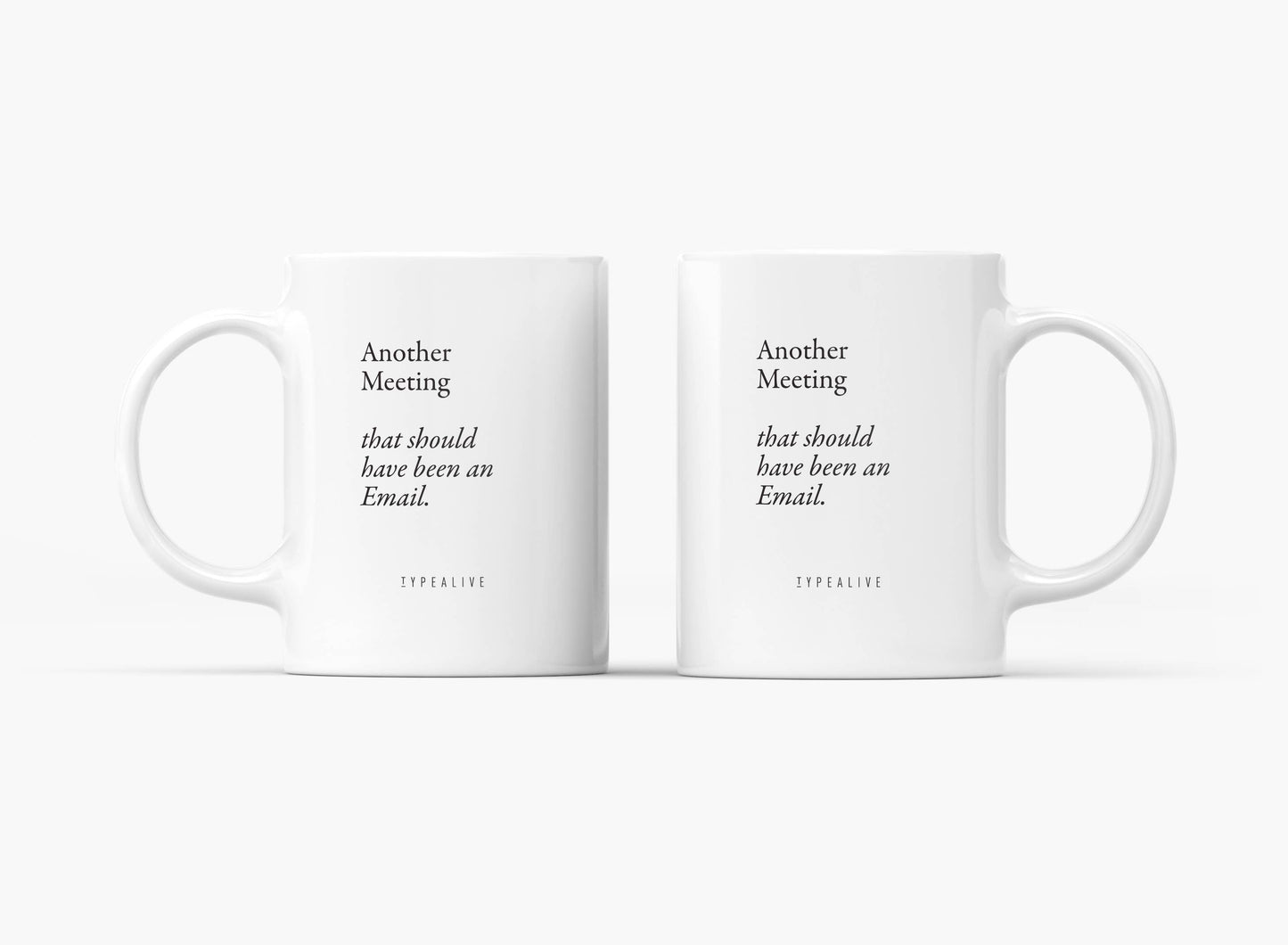 typealive - Tasse aus Keramik / Another Meeting