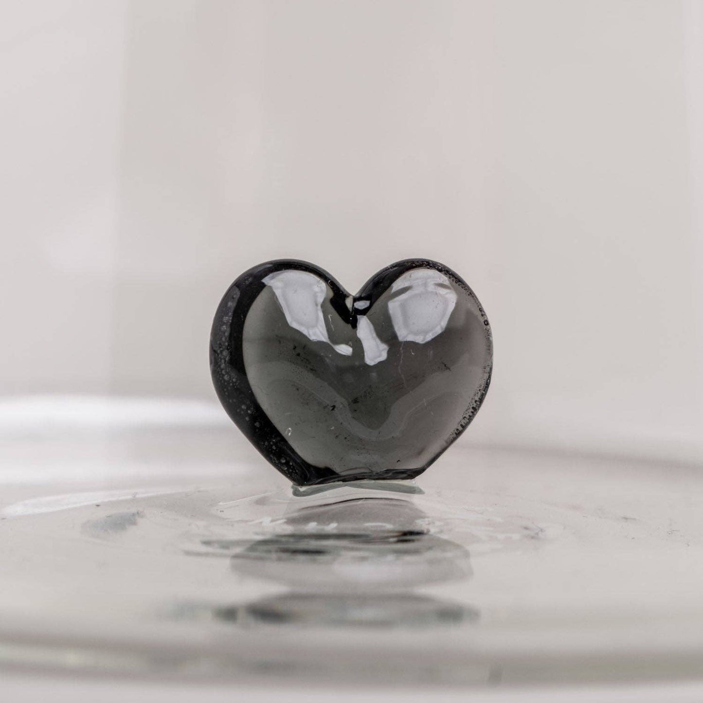 Eulenschnitt - Karaffe Herzfigur schwarz (VE = 4 Stk)
