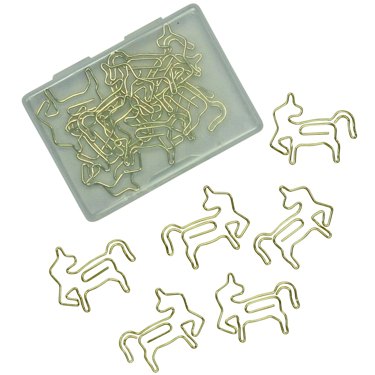 Papierdrachen - Paper Clips - Einhorn - Set 2