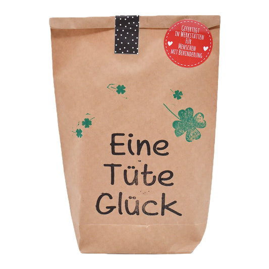 Wunderle GmbH - Eine Tüte Glück Wundertüte mit Kleeblatt und Glücksbringer
