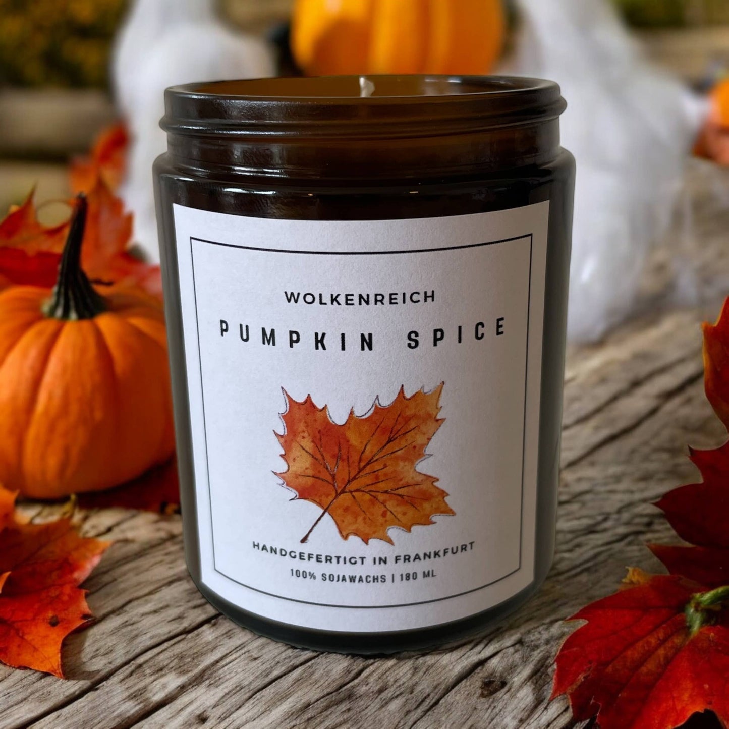 Wolkenreich - Pumpkin Spice | Duftkerze, Sojawachs 