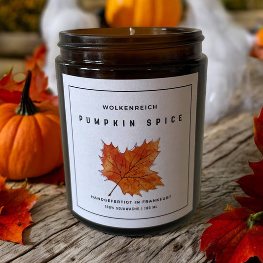 Wolkenreich - Pumpkin Spice | Duftkerze, Sojawachs 