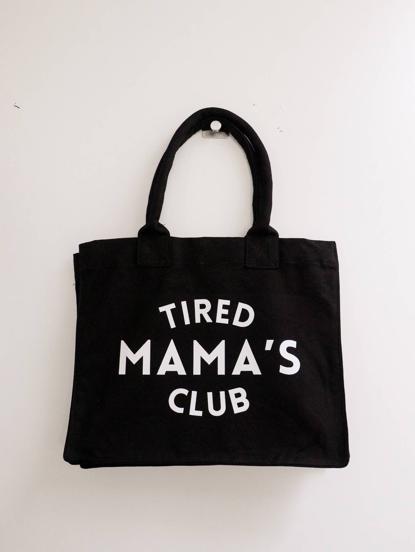 Tired Mama’s Club – Große Tragetasche aus Baumwolle