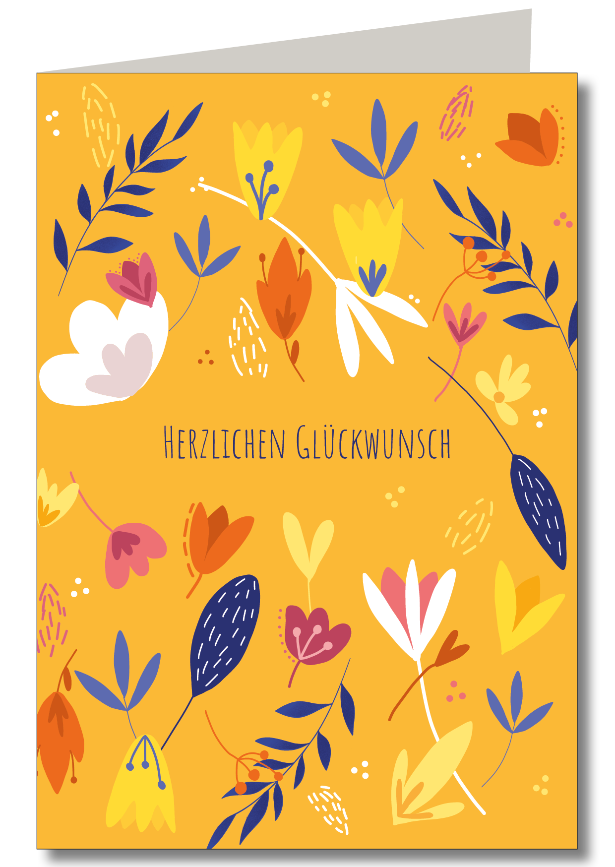 KEITCARDS - Gelbe Blumenwiese