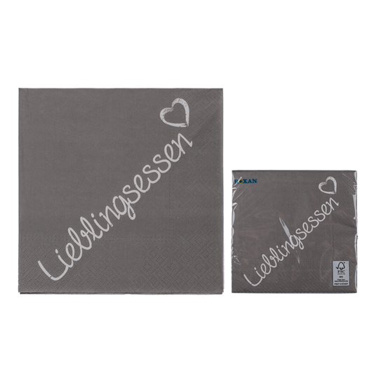 Out of the blue KG - Papierservietten, Lieblingsessen,