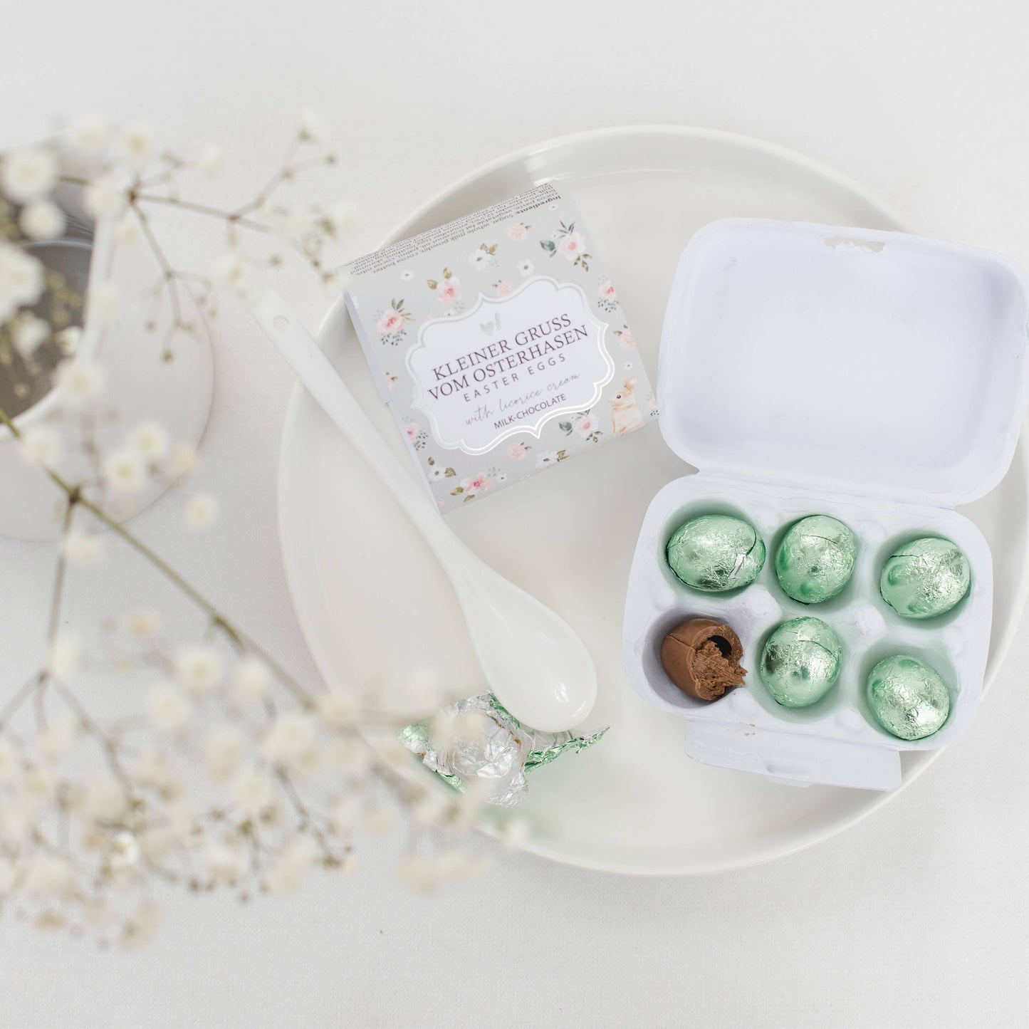 Bake Affair GmbH - Schokoladen Ostereier "Kleiner Gruß vom Osterhasen"