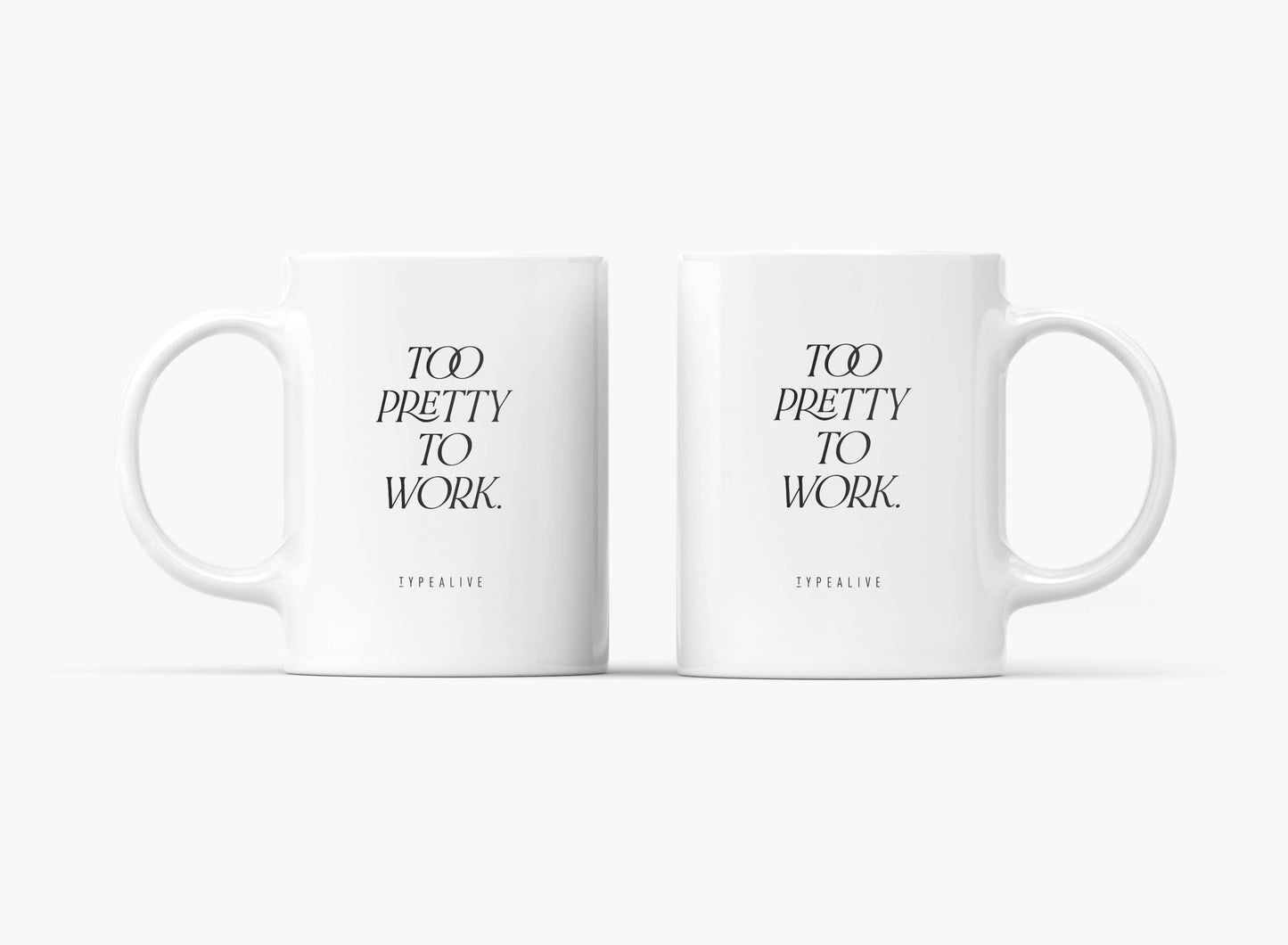 typealive - Tasse aus Keramik / Too Pretty
