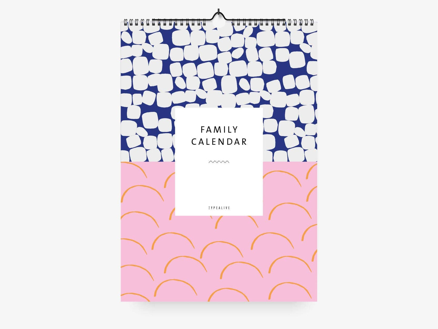 typealive - Familienkalender / Pattern