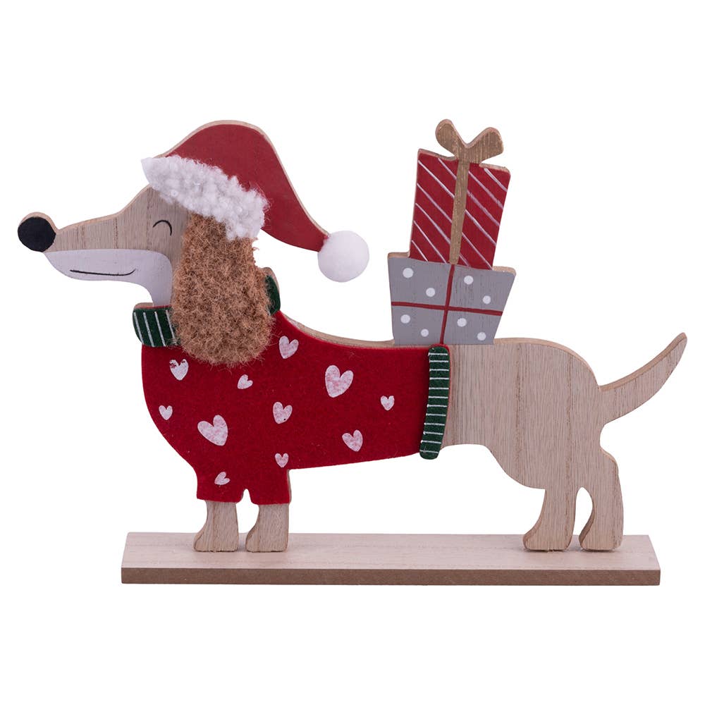 VdE Tivoli 1996 - NATALOTTO DEKOR. FILZ/HOLZ 2 ASS H21 CM