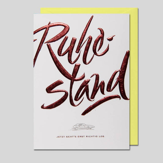 Michel-Verlag GmbH - Glückwunschkarte zum Ruhestand