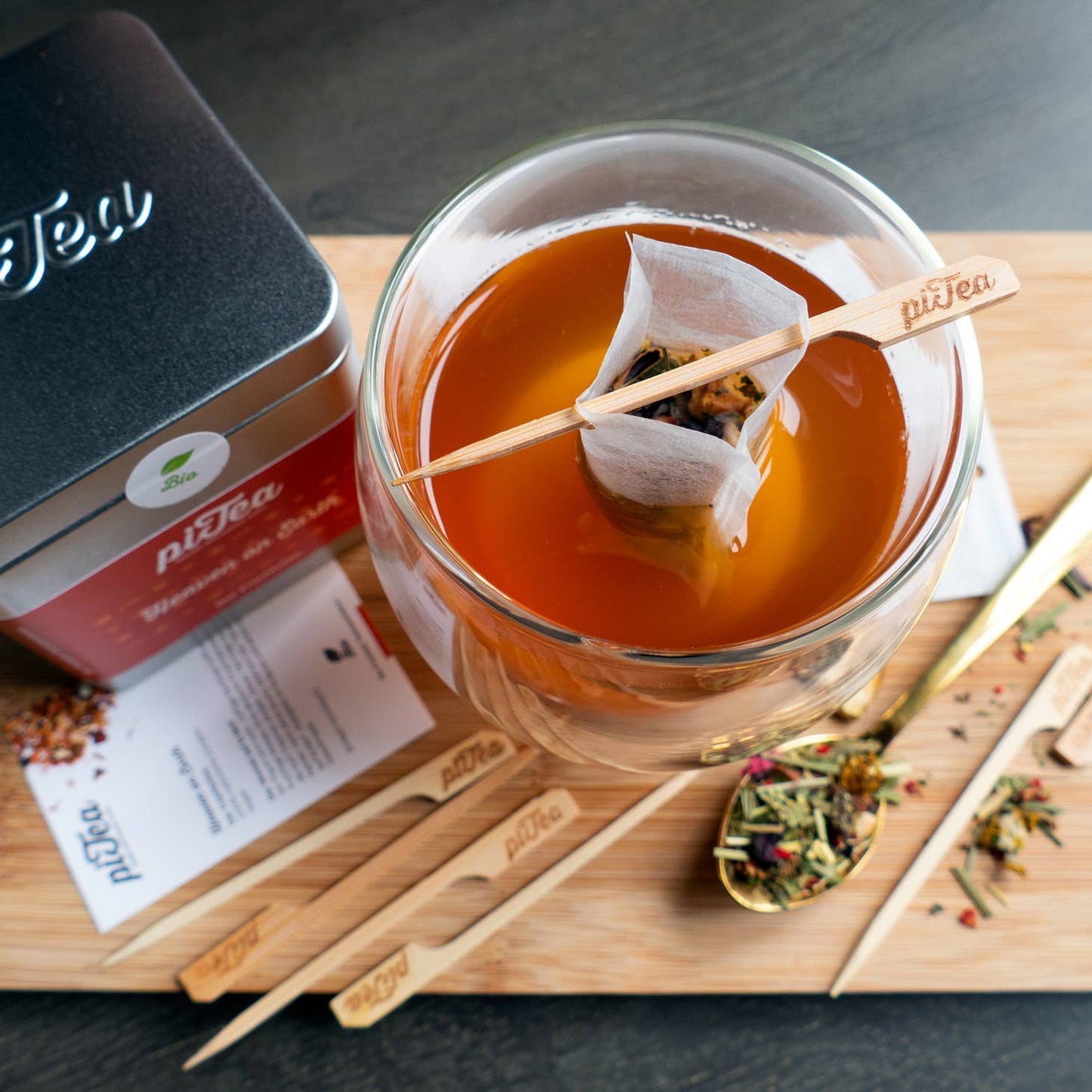piTea - Die Teestation in der Dose - Glücksmoment, Kräutertee, Dose