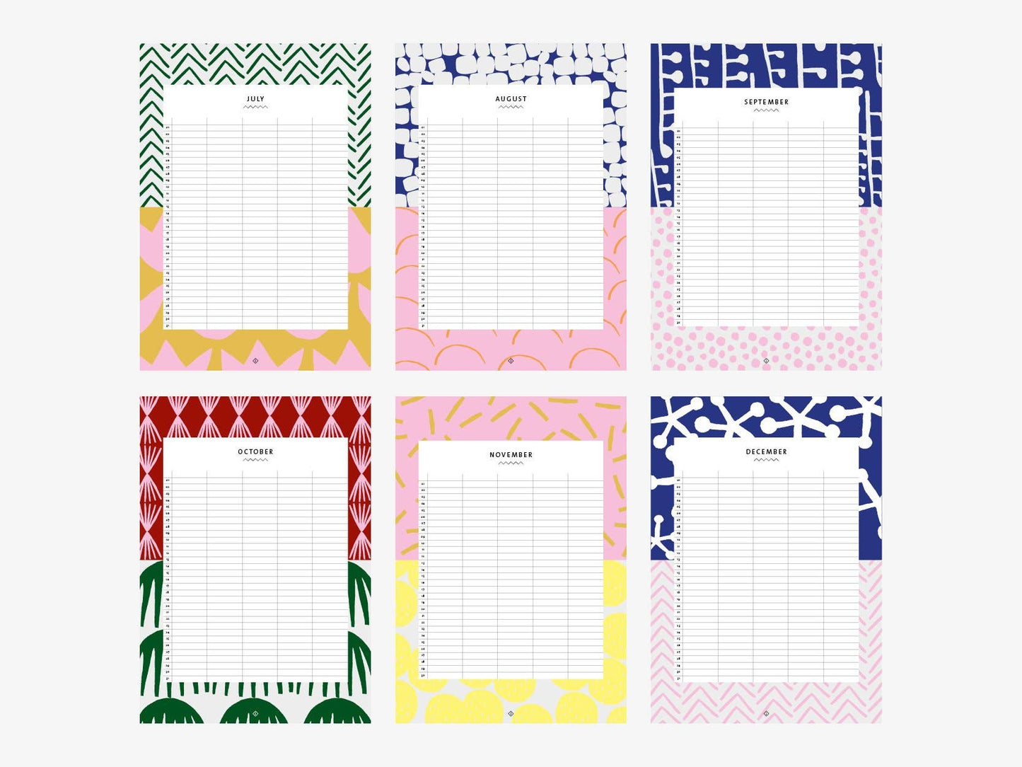 typealive - Familienkalender / Pattern