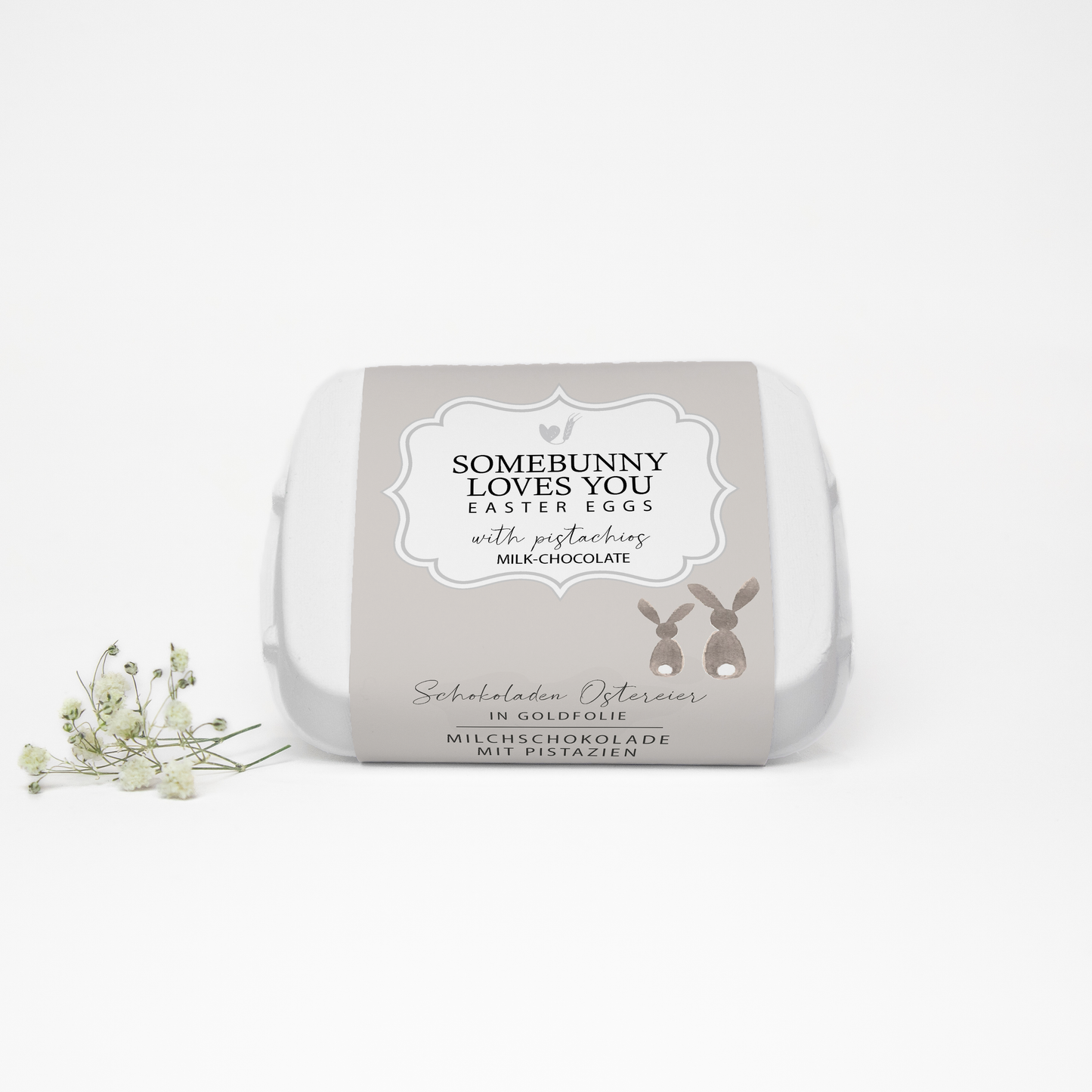 Bake Affair GmbH - Schokoladen Ostereier "Somebunny loves you"