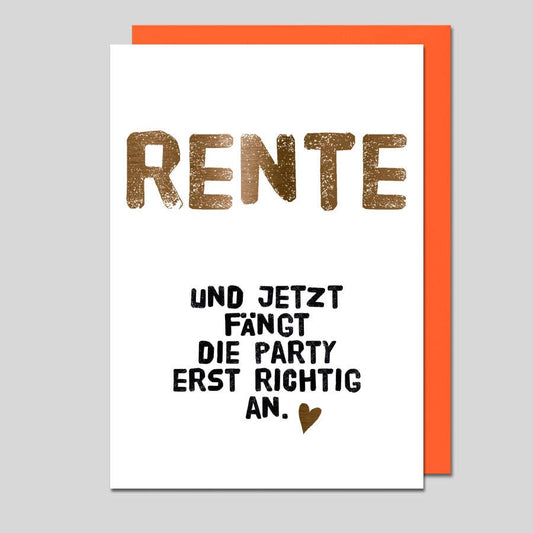 Michel-Verlag GmbH - Glückwunschkarte zur Rente