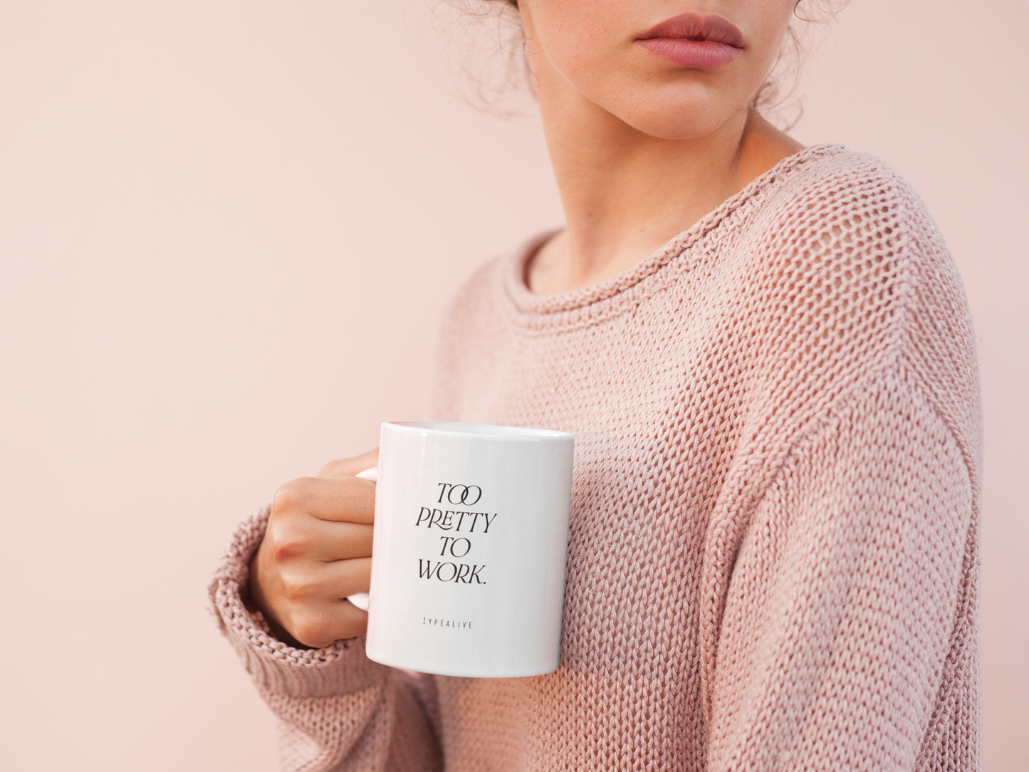 typealive - Tasse aus Keramik / Too Pretty
