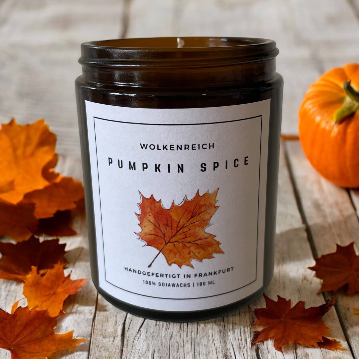 Wolkenreich - Pumpkin Spice | Duftkerze, Sojawachs 