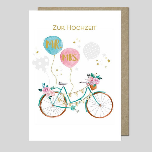 Michel-Verlag GmbH - Edle Grußkarte aus der Serie AQUARELLE UK-34939