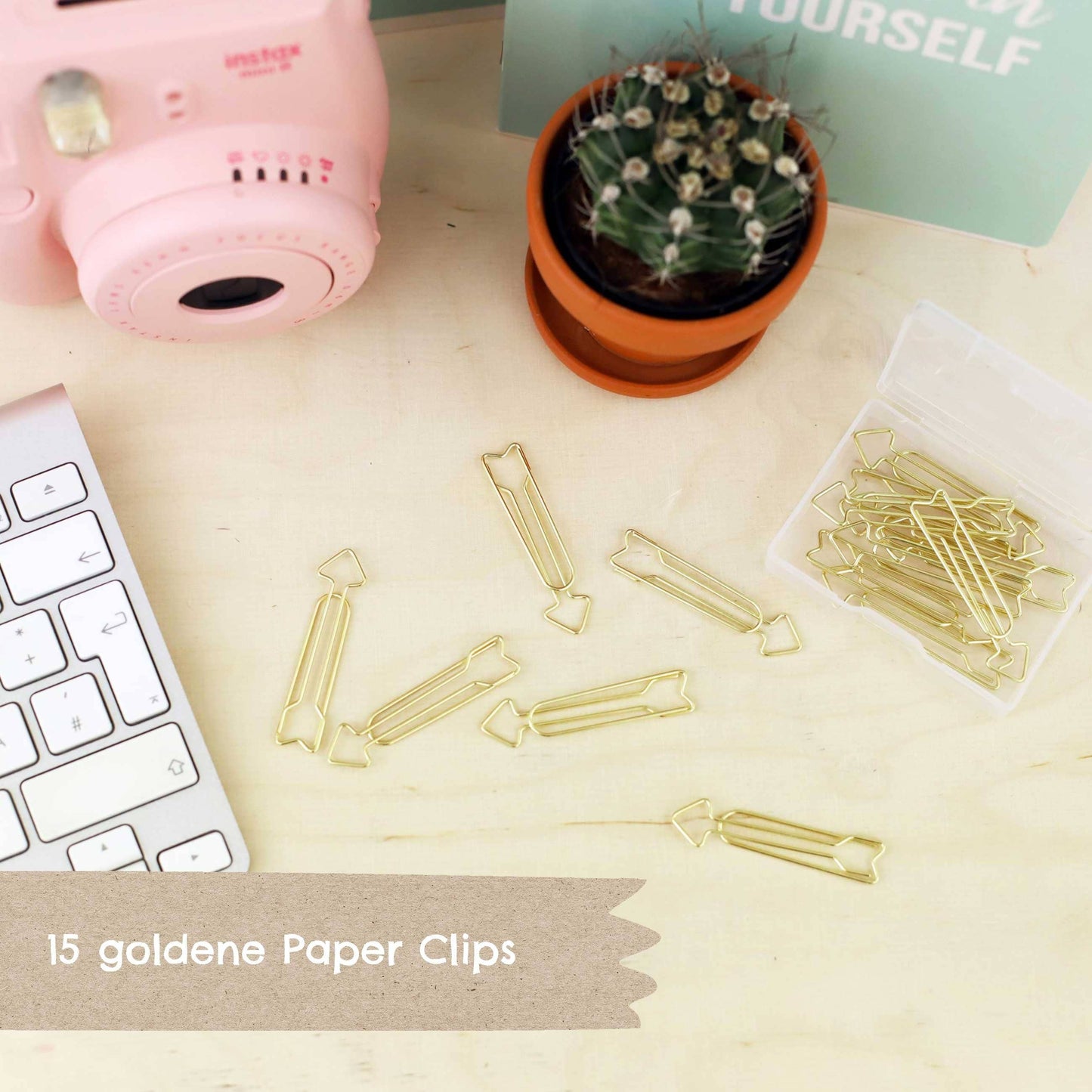 Papierdrachen - Paper Clips - Pfeil - Set 3