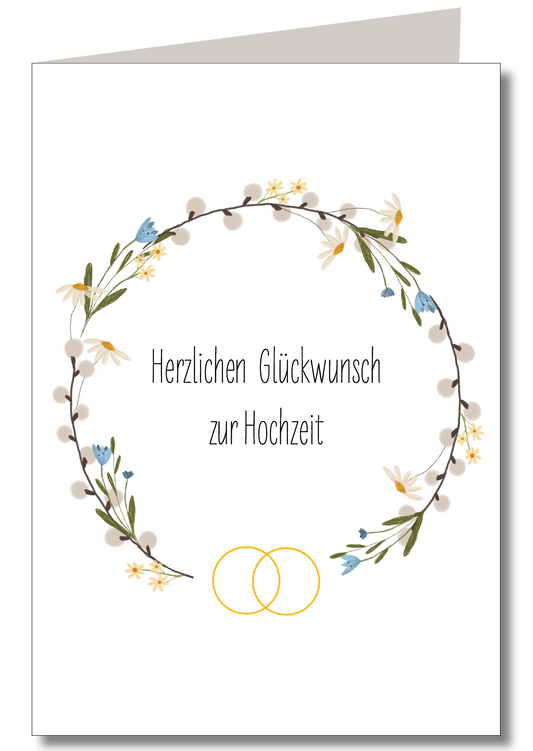 KEITCARDS - Hochzeitskranz