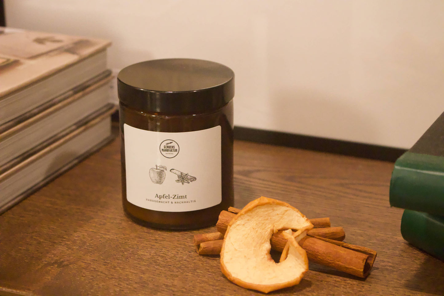 Geruchsmanufaktur - Duftkerze Apfel-Zimt