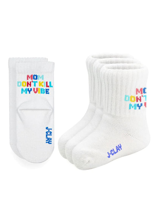 Socken Mom don´t kill my vibe Kids