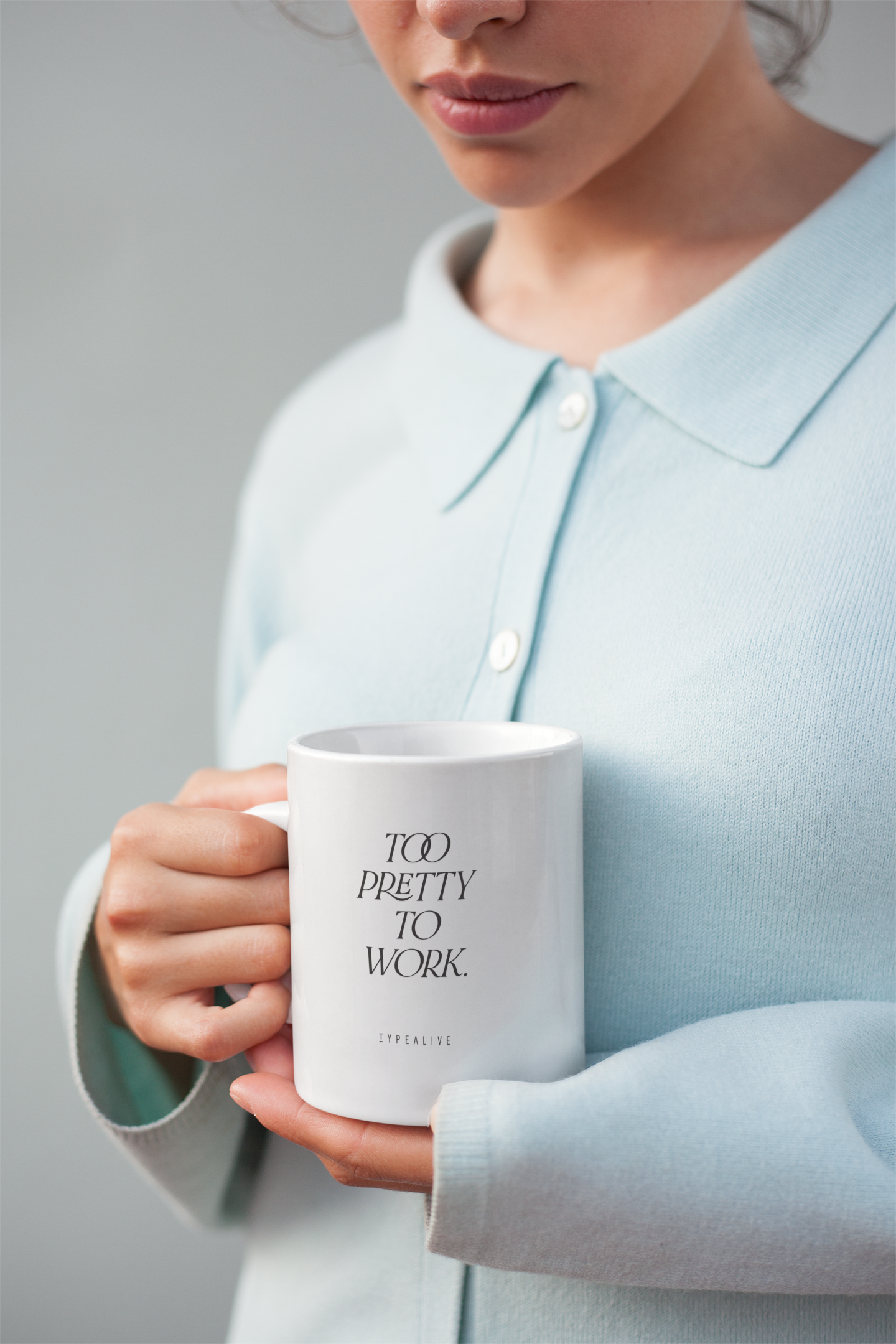 typealive - Tasse aus Keramik / Too Pretty