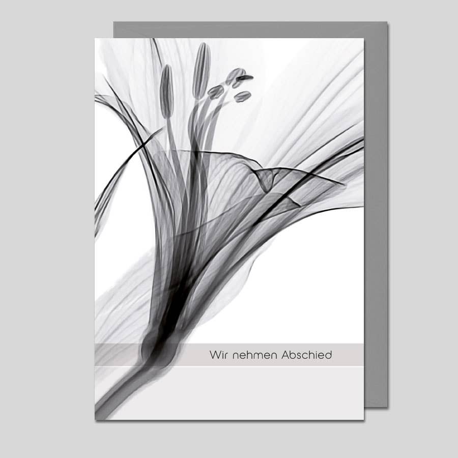 Michel-Verlag GmbH - Trauerkarte Abschied UK-10046
