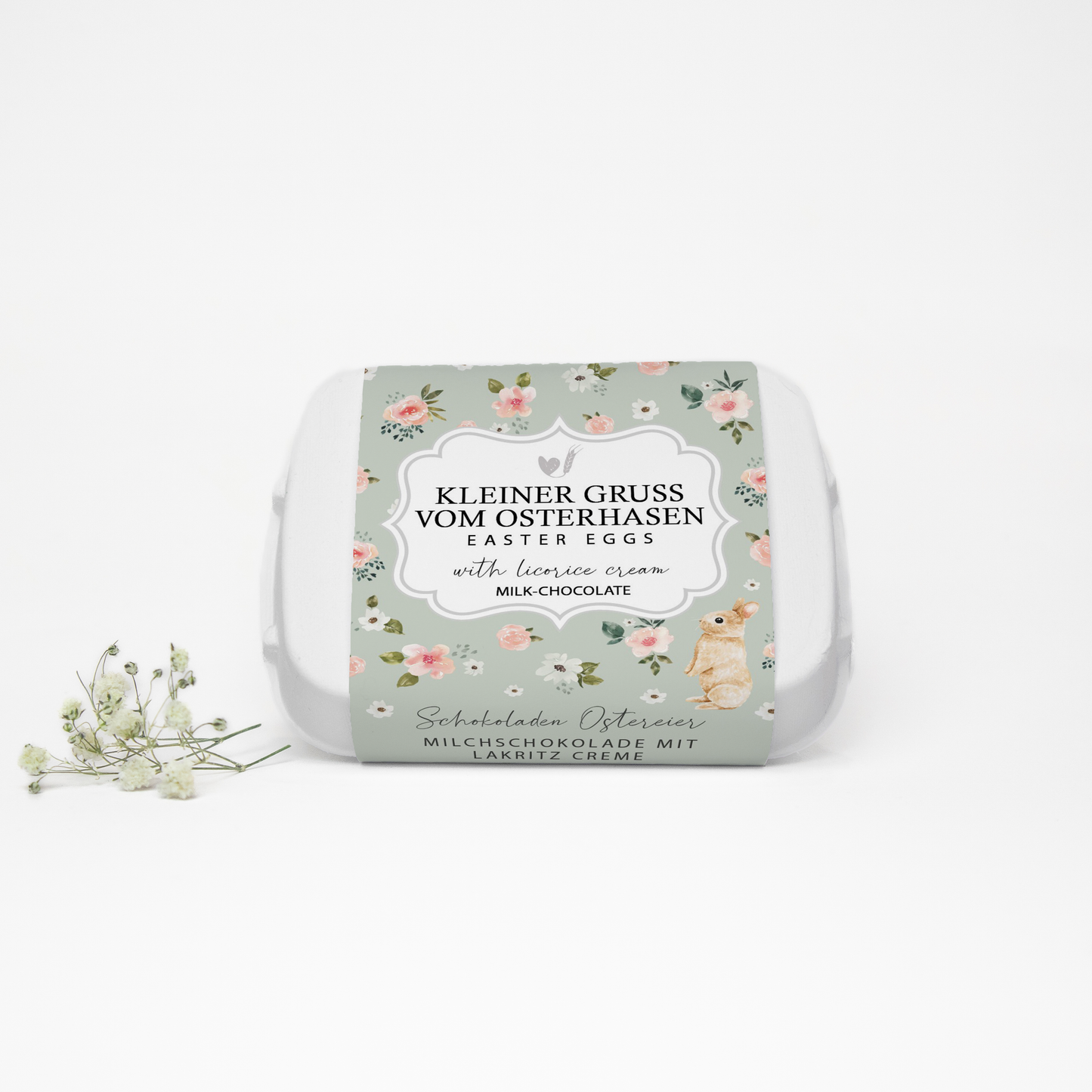 Bake Affair GmbH - Schokoladen Ostereier "Kleiner Gruß vom Osterhasen"