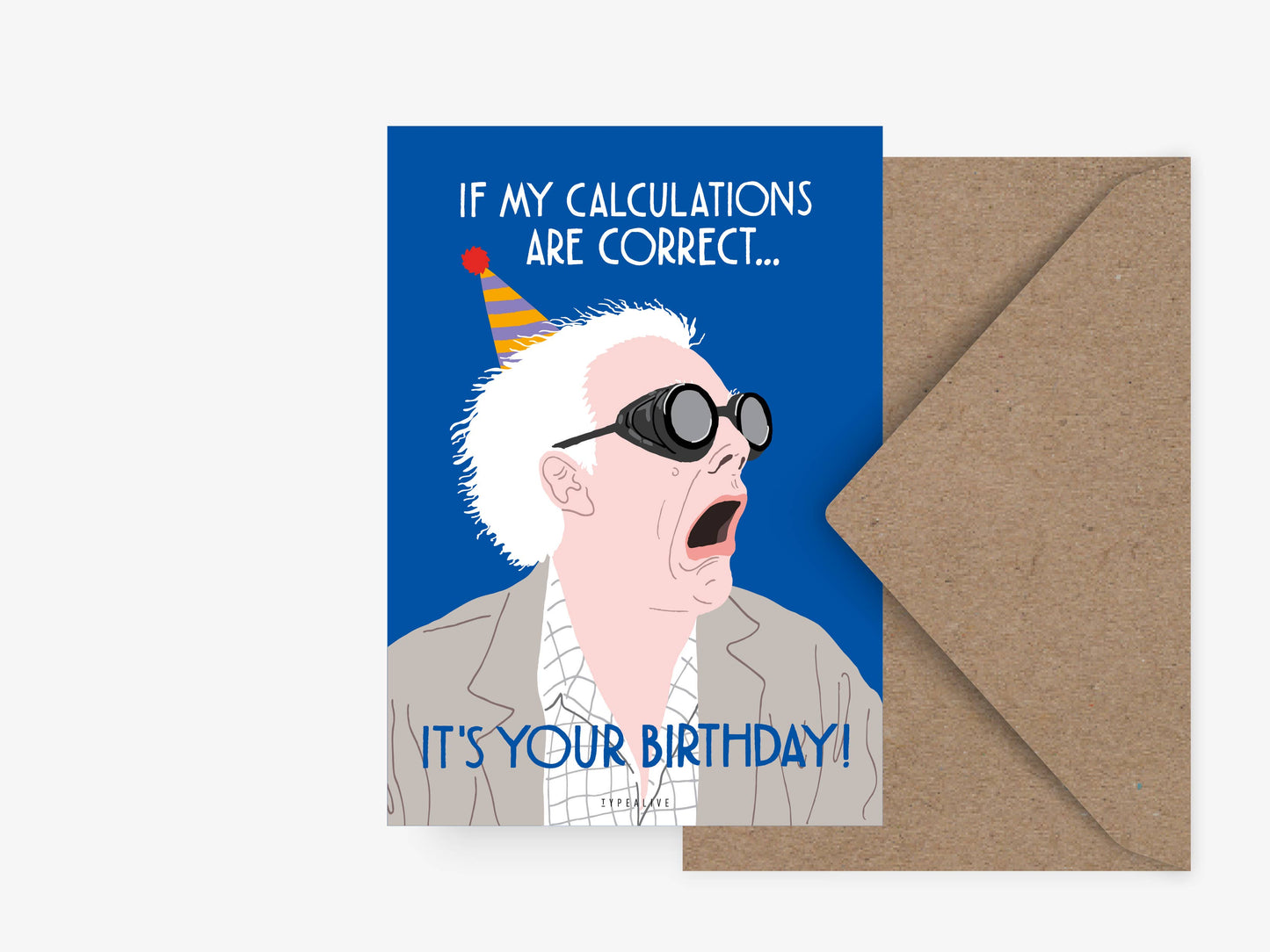 typealive - Postkarte / Birthday Calculations