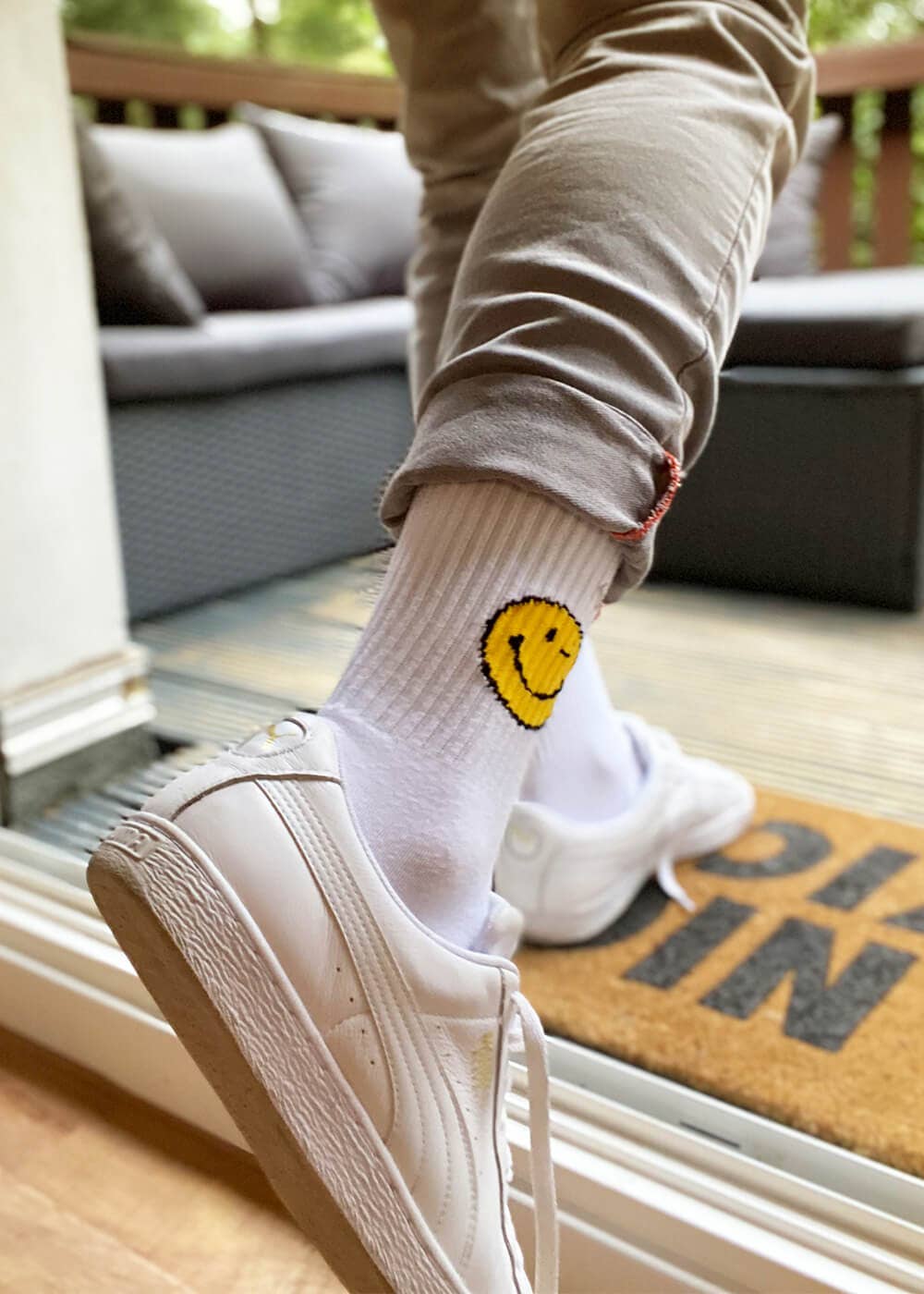 Socken Smiley