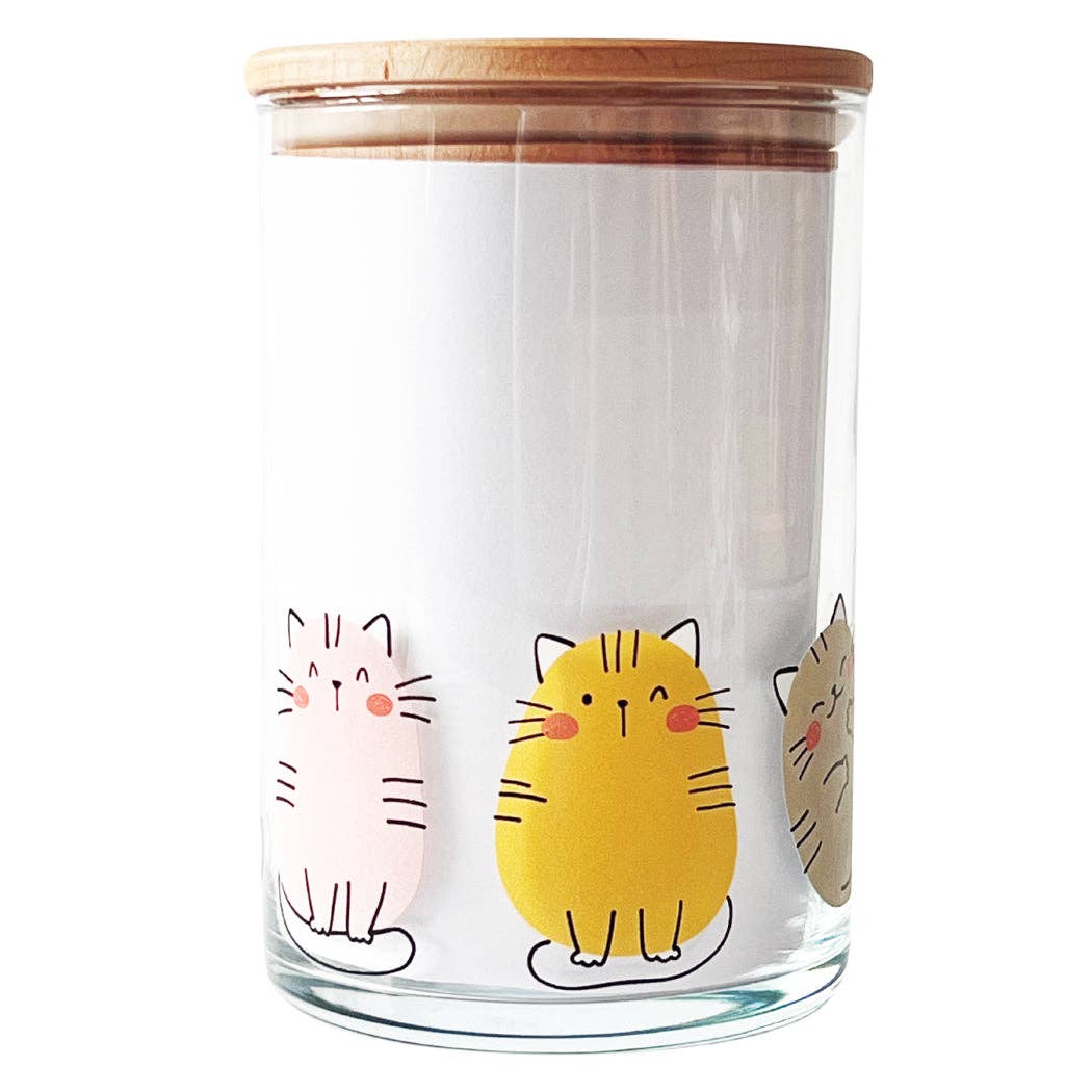 Wunderle GmbH - Vorratsglas Katzen – Ordnung mit Schnurrfaktor & Herz