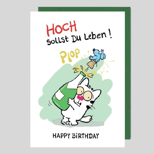 Michel-Verlag GmbH - UK-35344 Lustige Geburtstagskarte CatToons.